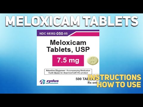 Meloxicam tablets how to use: How and when to take it, Who can&rsquo;t take Meloxicam