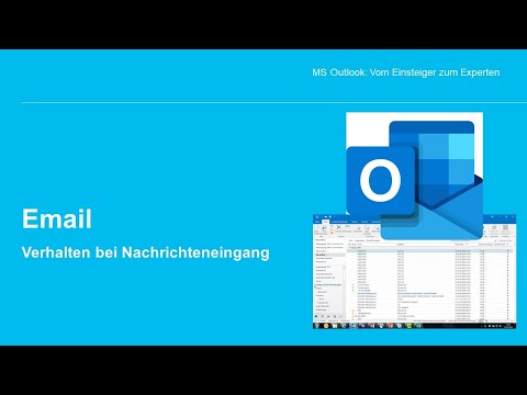 MS Outlook - Verhalten beim Eingang neuer Emails