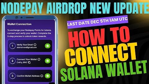 How to Connect Solana Wallet in NodePay Airdrop|Last Date 5th Dec 1AM UTC (6PM)|Free & Easy Crypto