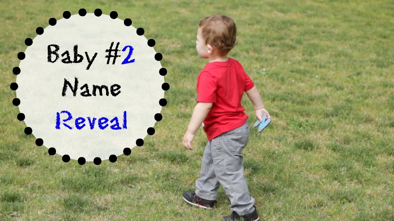 name reveal baby 2 fun baby boy name reveal days of may