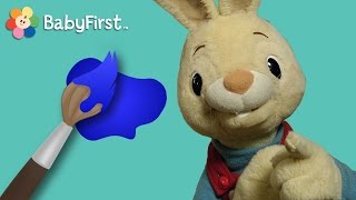 Blue | Learning Colors | Harry the Bunny | BabyFirstTV