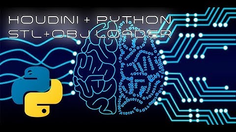 Houdini Python Scripting with AI = STL+OBJ Loader