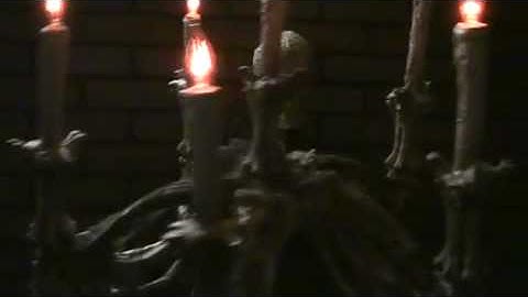 HAUNTEDPROPS.COM  Upper Torso Wall SCONCE SKELELAERA ZOMBIETTE