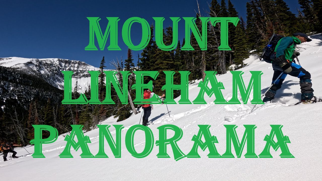 Mount Lineham off trail first panorama - YouTube