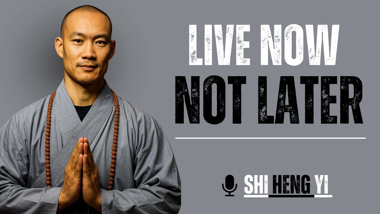 The Secret to Living Fully in the Present Moment | SHI HENG YI''