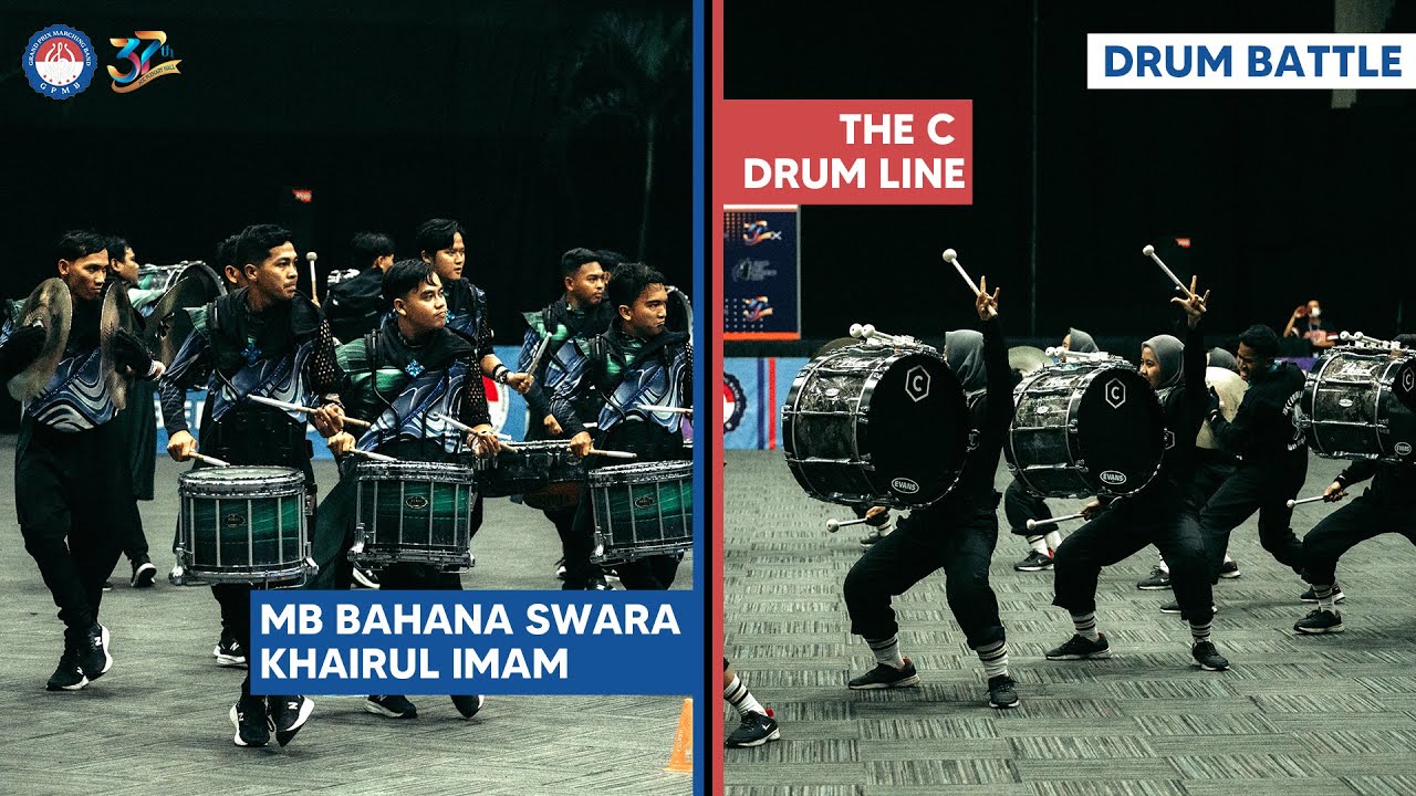 “Pantang Menyerah..” MB Bahana Swara Khairul Imam vs The C Drum Line - Drum Battle GPMB 2022