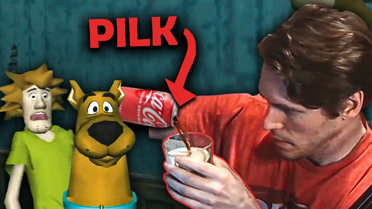Jerma Drinks Pilk While Playing Scooby Doo for PS2