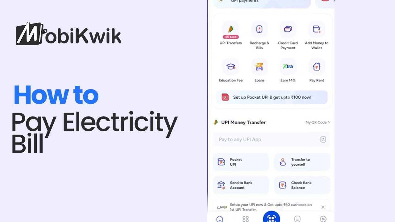 How to Pay Electricity Bill on Mobikwik