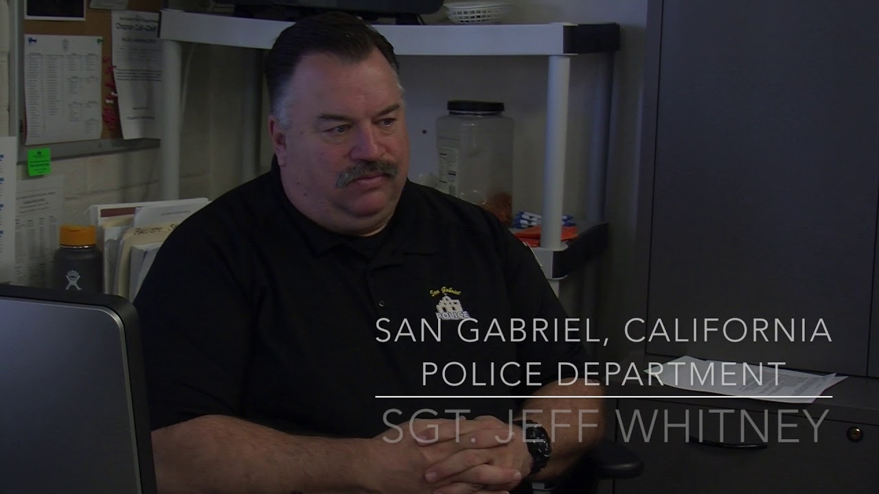 "Beyond the Badge" - Sgt. Jeff Whitney, San Gabriel Police Department