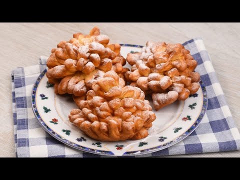 video Flower fritters the simple recipe for a delicious snack , Worldwide Recipes Flower fritters the simple recipe for a delicious snack