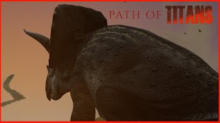 『Path of Titans』トリケ強化されたらしい『ケモトカゲ』