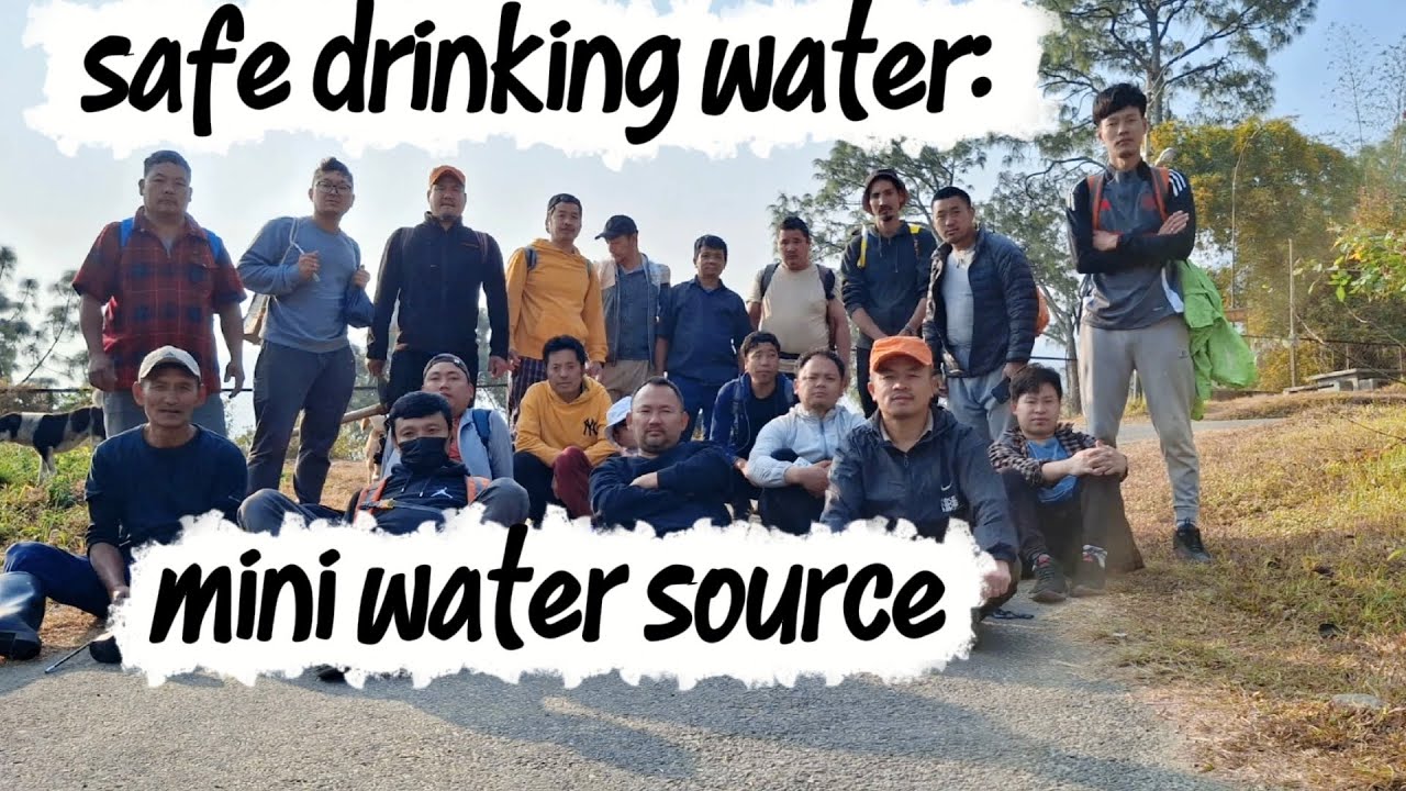 Constructing mini water source in forest. With power comes great responsibility.  