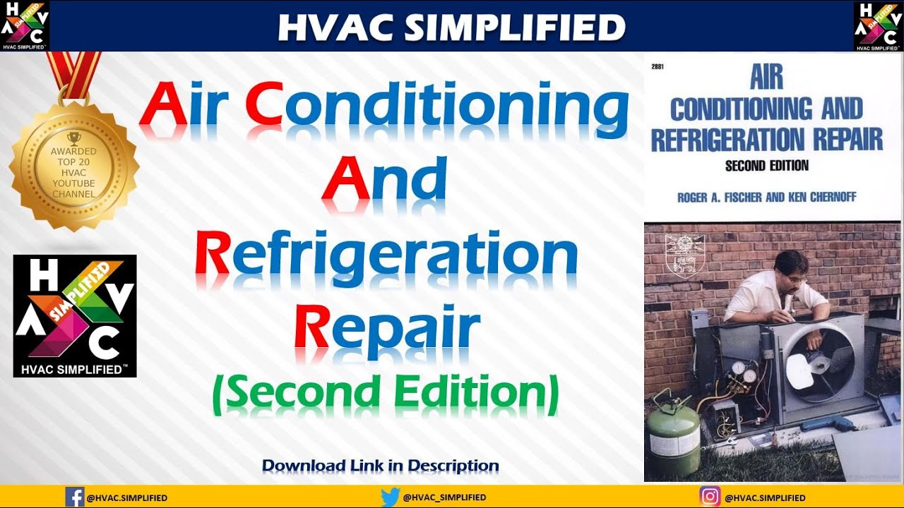 Air Conditioning and Refrigeration Repair Second Edition YouTube