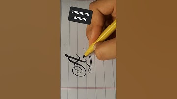 how to write name 💖anmol💝 cursive writing #youtubeshorts #youtube #ytshort