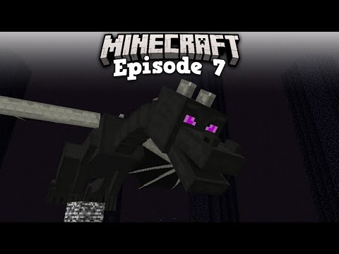 Better Minecraft Ep. 11 Exploring the End: Ender Whales and Dragon