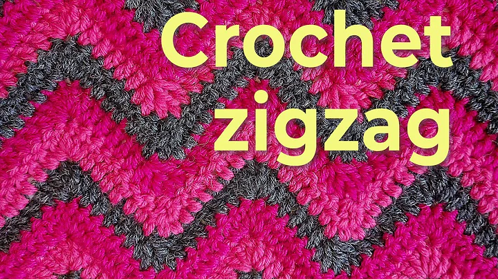 Master the Zigzag Crochet with Sharp Points