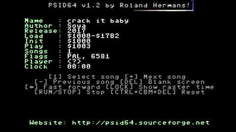 Crack It Baby by Soya. *Real HW* (C64)