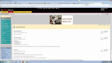 Blackboard - See what students will see when viewing my Blackboard course