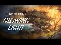 How to Paint Glowing Light