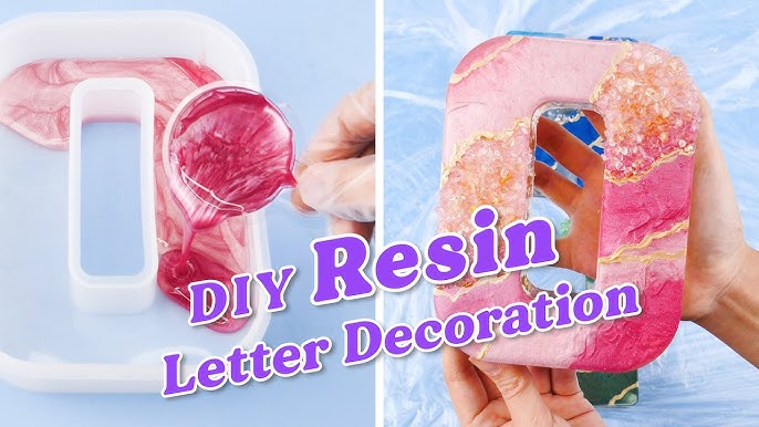 How to make epoxy resin letters