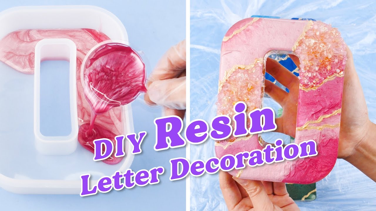 Large Letter Molds For Resin, 3d Capital Alphabet Epoxy Resin Mold