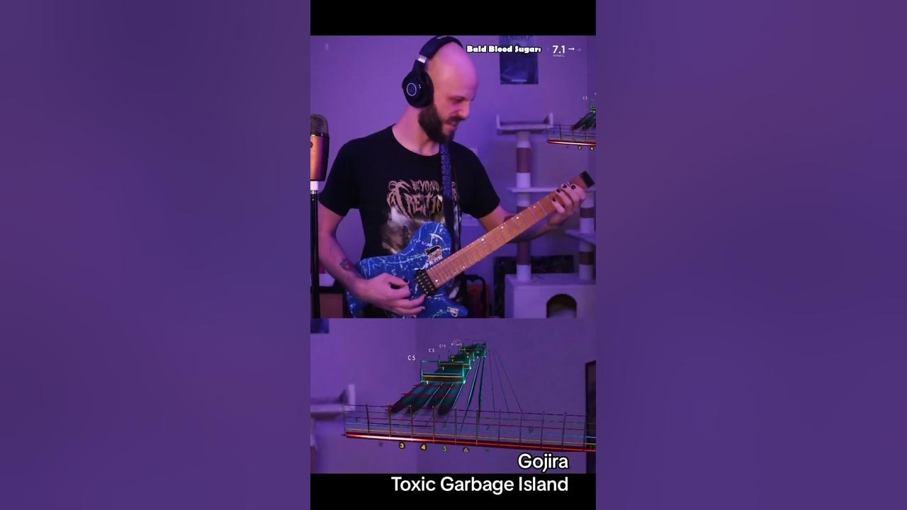 Gojira - Toxic Garbage Island #guitar #metalband #guitarcover