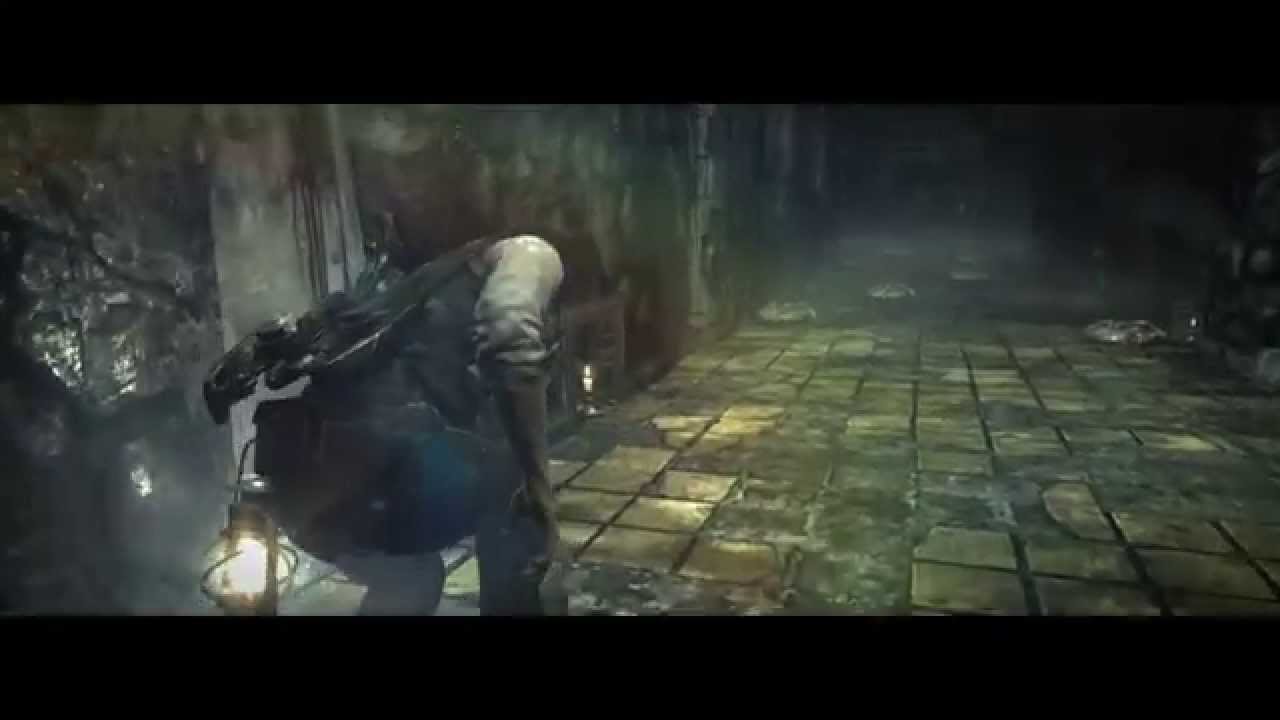 The Evil Within - Ch. 7 The Keeper:  Sebastian Rescues Leslie Withers (Falling Spikes Sequence) PS4