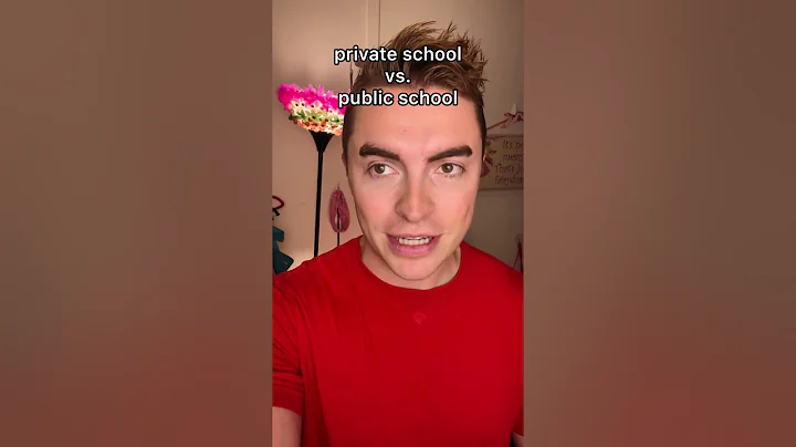 private school vs. public school #comedy #funny #shorts