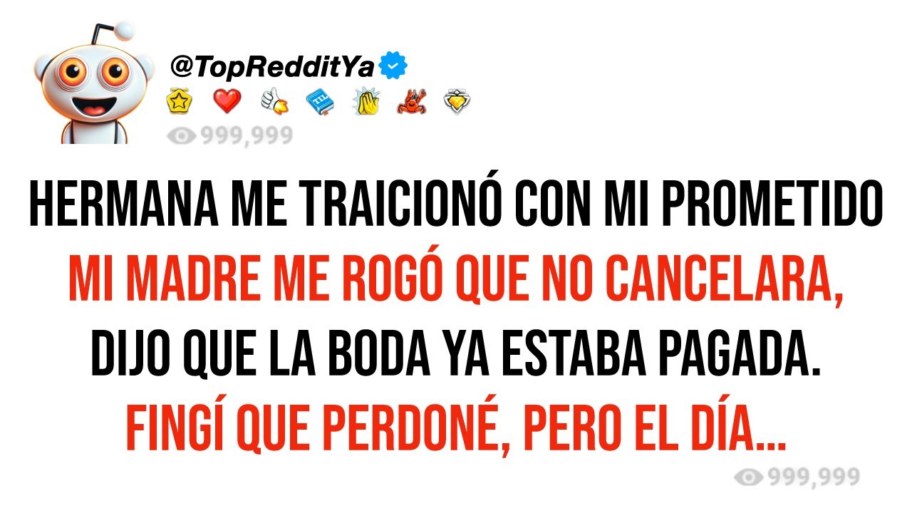 Hermana me traicionó con mi prometido. Mi madre me rogó que no cancelara, me dijo que la boda...