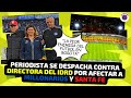 PERIODISTA dice que DIRECTORA DE IDRD es ENEMIGA DEL FÚTBOL por cerrar EL CAMPÍN | Millos y Santa Fe