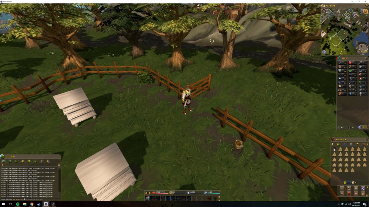 Runescape 2017 No Skill Required Money Making Guide... Beehives!