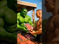 "Why does Green Hulk hit the devil?"#shorts #viral #trending