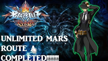 Blazblue CPEX:  Unlimited Mars (Hazama) Route A Completed!!!!