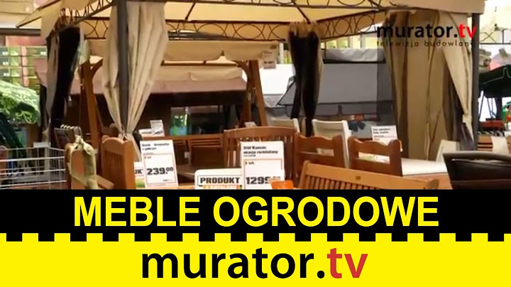Meble i zabawki ogrodowe. Co jest dostępne na rynku?