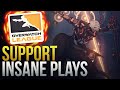 INSANE SUPPORT PLAYS - Overwatch League - Overwatch Montage