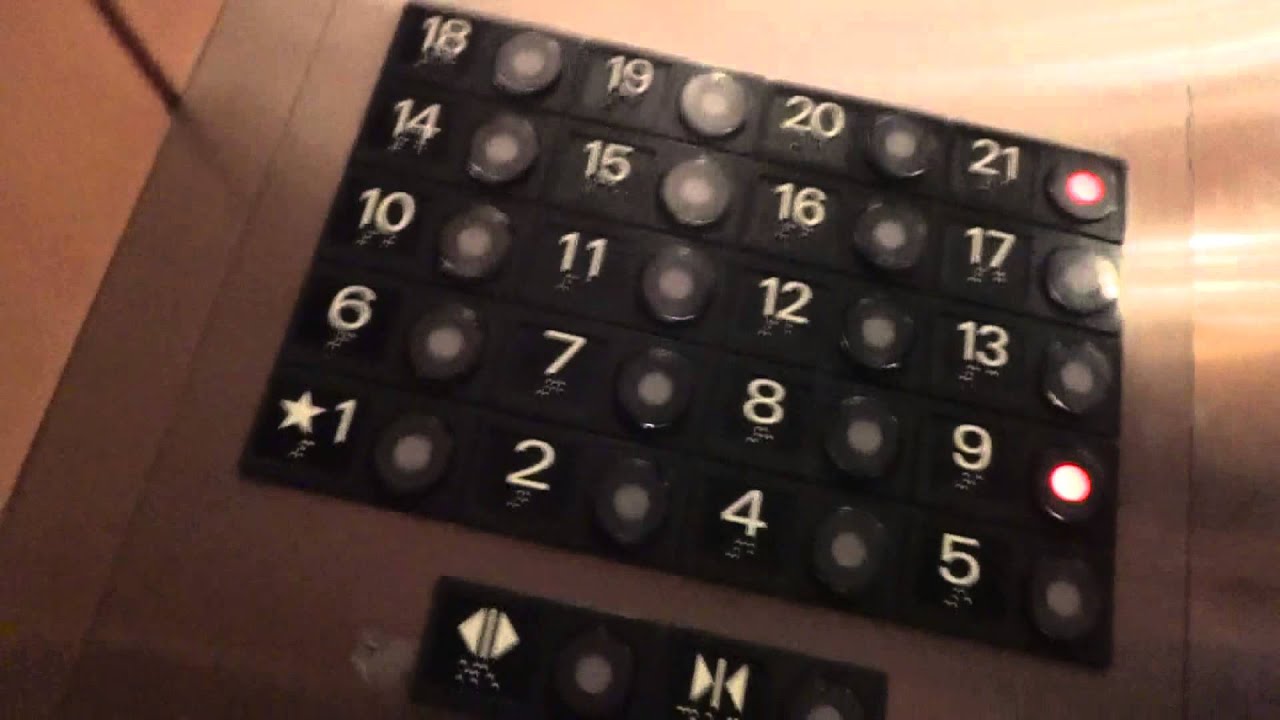 Awesome Mitsubishi Elevators Omni Hotel San Diego Ca Youtube
