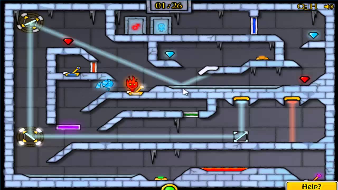 fireboy and watergirl 2 (GAMEPLAY EN ESPAÑOL) YouTube