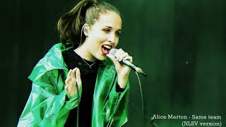 Alice Merton - Same team (NLSV version)