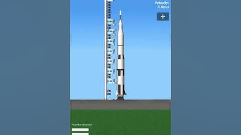 Saturn V broke on the launchpad... again