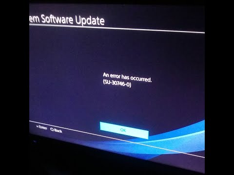 Fixed PS4 Error Code SU-30746-0 | An Error Has Occurred | System Software Update Issue