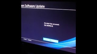 Fixed PS4 Error Code SU-30746-0 | An error has occurred