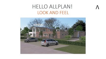 Hello ALLPLAN! Look and Feel