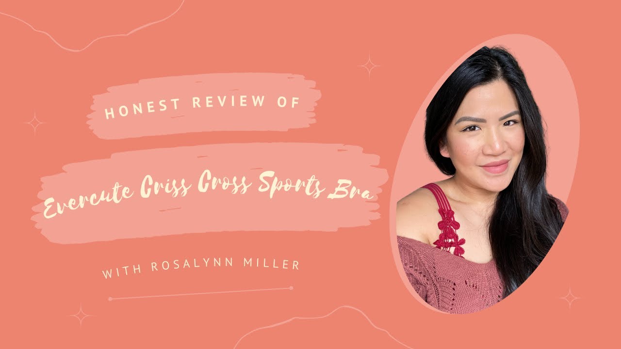 Review of Evercute Criss Cross Sports Bra 