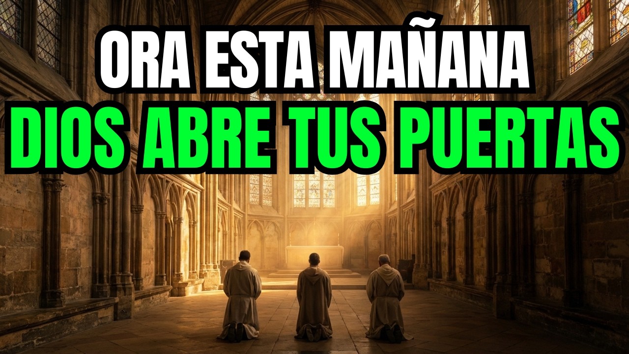 ORACIÓN MILAGROSA DE LA MAÑANA | DIOS ABRE TODA PUERTA CERRADA EN TU ...