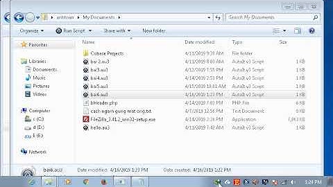 Lập trình autoit bài 6   Tạo một giao diện cơ bản nhất (tin học cho người khiếm thị)