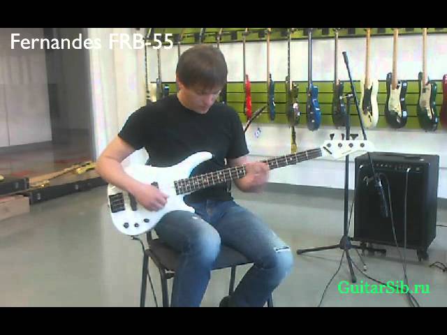 Fernandes FRB-55 - YouTube