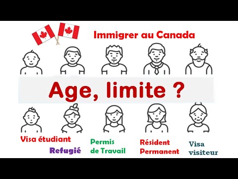 Age Limite Pour Immigrer Au Canada Visa Etude Visa Visiteur Resident Permanent Permis De Travail Youtube