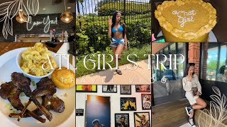 Travel VLOG: Atlanta Girls Trip|things to do in atl, aquarium, museums, dinner+ #travelvlog