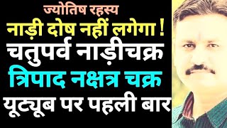 नाड़ी दोष, Nadi Dosh,नाड़ी दोष नहीं लगेगा,त्रिपाद नाड़ी चक्र,चतुपर्व नाड़ी चक्र,नाड़ी दोष नहीं होता