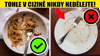 TOP 10 TOHLE V CIZINĚ ROZHODNĚ NEDĚLEJTE!